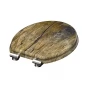 WC prkénko MDF Soft Close Solid Wood 80124