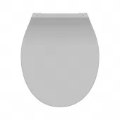 WC prkénko Duroplast Soft Close Slim Grey 82702