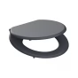 WC prkénko MDF Soft Close Anthrazit 80104