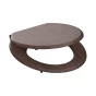 WC prkénko MDF Soft Close Dark Wood 80193