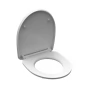 WC prkénko Duroplast Soft Close Water Lily High Gloss 82582