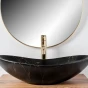 REA - Umyvadlo na desku Royal 60 Black Marble Mat REA-U7478