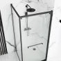 REA - Sprchový kout Space In 80x100 černá REA-6799