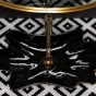 REA - Umyvadlo na desku Infinity Black Gold+zátka (perla) REA-U3402