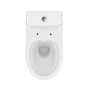 CERSANIT - WC KOMBI MODUO 43 cm 671  011 3/5 CLEAN ON, SEDÁTKO SLIM DUROPLAST-SOFT CLOSE K116-032