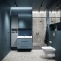 CERSANIT - WC sedátko LARGA SQUARE SLIM DUR ANTIB K98-0231