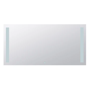 Zrcadlo s LED bočním osvětlením 1200 × 600 mm, dotykový senzor (101301157)