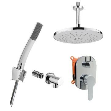 Mereo Sprchový set Zuna s dvoucestnou podomítkovou bateríí (CB650SZ2)