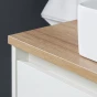 Mereo Opto, koupelnová skříňka 101 cm, dub Riviera (CN922S)