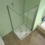 Obdélníkový sprchový kout MELODY B8 100x90 se zalamovacími dveřmi