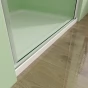 Sprchové dveře MELODY D1 90 jednokřídlé dveře 89-92 x 195