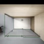 Sprchový kout DIAMOND 100x80 L/P varianta včetně sprchové vaničky z litého mramoru