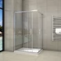 Sprchový kout obdélníkový, SIMPLE 90x70 L/P varianta, rohový vstup
