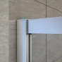 Sprchový kout obdélníkový, SIMPLE 90x70 L/P varianta, rohový vstup včetně sprchové vaničky z litého mramoru