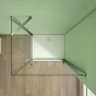 Obdélníkový sprchový kout MELODY D1 90x100 s jednokřídlými dveřmi 