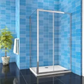 Sprchový kout FORTE 100x90 L/P varianta včetně sprchové vaničky 