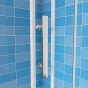 Sprchový kout FORTE 140x90 L/P varianta  včetně sprchové vaničky  