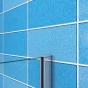 Sprchový kout FORTE 140x90 L/P varianta  včetně sprchové vaničky  