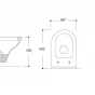 Závěsné wc COMPACT RIMLESS (OLKGKO31DAK0199)