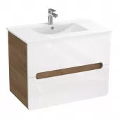 Koupelnová skříňka s keramickým umyvadlem Lutecia W 80-2Z