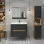 Doplňková koupelnová skříňka vysoká Lutecia B V 35 P/L