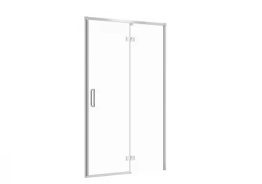 CERSANIT - Sprchové dveře LARGA chrom 120X195, pravé, čiré sklo S932-118