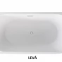 Volně stojící vana ZOYA Glam - stříbrná (VANZOYA170PG2)