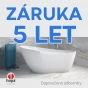 Volně stojící vana CALIMA Glam - zlatá (VANCALIM170ZG1)