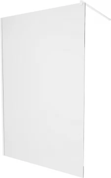 MEXEN/S - KIOTO Sprchová zástěna WALK-IN 120 x 200, transparent 8 mm, bílá 800-120-101-20-00