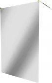 MEXEN/S - KIOTO samostatně stojící sprchová zástěna 110 x 200, zrcadlové, zlatá 800-110-002-50-50