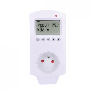 Zásuvkový termostat Solight DT40