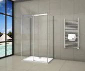Třístěnný sprchový kout HARMONY U3 90x120x90 L/P varianta 