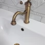 KERASAN - Krytka přepadu, průměr 24 mm, bronz 811113 - VYP