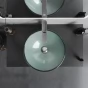 MEXEN - Mira skleněné umyvadlo 42 cm, stříbrná 24124211