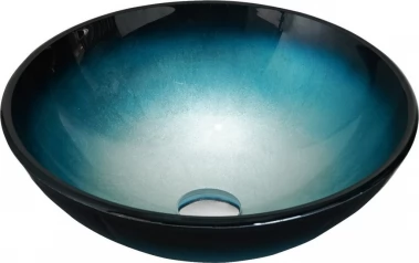 MEXEN - Mira skleněné umyvadlo 42 cm, modrá 24124247