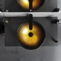 MEXEN - Mira skleněné umyvadlo 42 cm, zlatá tmavá 24124251