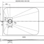 MEXEN - Hugo sprchová vanička obdélníková SMC 120 x 70, šedá 42617012