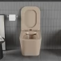 MEXEN - Teo Závěsná WC mísa včetně sedátka s slow-slim, duroplast, cappuccino mat 30854064