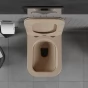 MEXEN - Teo Závěsná WC mísa včetně sedátka s slow-slim, duroplast, cappuccino mat 30854064