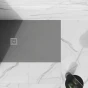 MEXEN - Stone+ sprchová vanička obdélníková 80x70, šedý beton 44617080