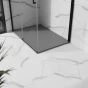 MEXEN - Stone+ sprchová vanička obdélníková 80x70, šedý beton 44617080