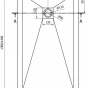 MEXEN - Stone+ sprchová vanička obdélníková 130x80, šedý beton 44618013