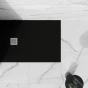 MEXEN - Stone+ sprchová vanička obdélníková 120x80, černá 44708012