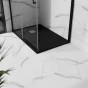 MEXEN - Stone+ sprchová vanička obdélníková 120x80, černá 44708012