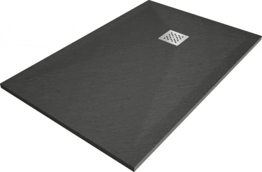MEXEN - Stone+ sprchová vanička obdélníková 100x80, antracit 44718010