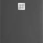 MEXEN - Stone+ sprchová vanička obdélníková 100x80, antracit 44718010