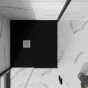 MEXEN - Stone+ Sprchová vanička čtvercová 90x90, černá 44709090
