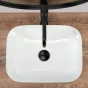 REA - Umyvadlo na desku Demi Mini White REA-U5064