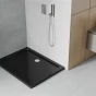 MEXEN - Flat Sprchová vanička obdélníková slim 110 x 100, černá 40701011