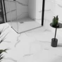MEXEN - Stone+ Sprchová vanička čtvercová 100x100, bílá 44101010